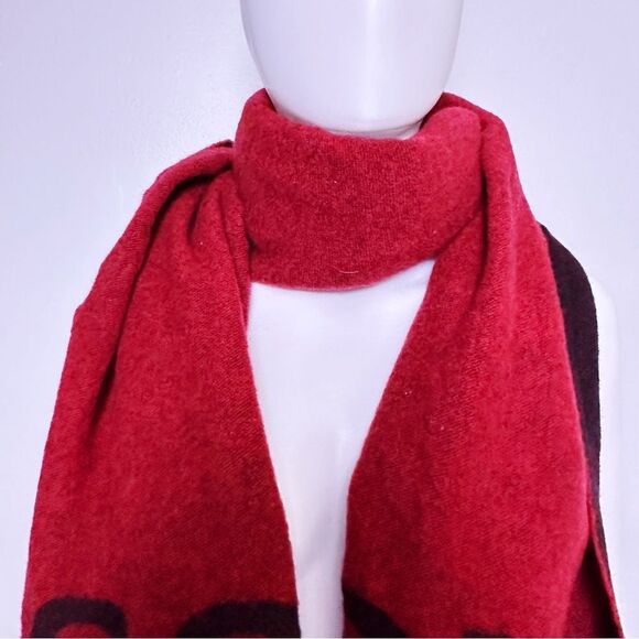 ᴇᴜᴄ ʜᴜɢᴏ ᴍᴇɴꜱᴡᴇᴀʀ ʀᴇᴅ/ʙʟᴀᴄᴋ ᴡᴏᴏʟ ꜰᴏᴜʟᴀʀᴅ ꜱᴄᴀʀꜰ - Picture 6 of 17